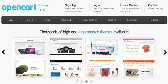 Opencart Ecommerce Software