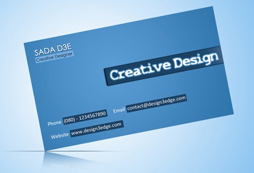 Creative Designer Card