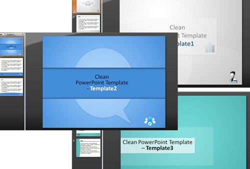 Clean Powerpoint Templates