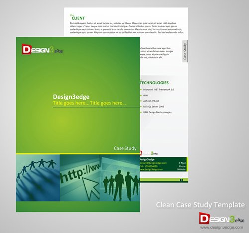 Clean Case Study Template