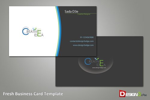 Fresh Business Card Template
