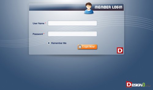 Click Here to Preview Fresh Login Form Design