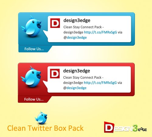 Clean Twitter Box Pack