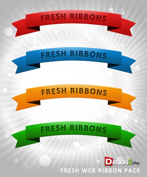 Fresh Web Ribbon Pack