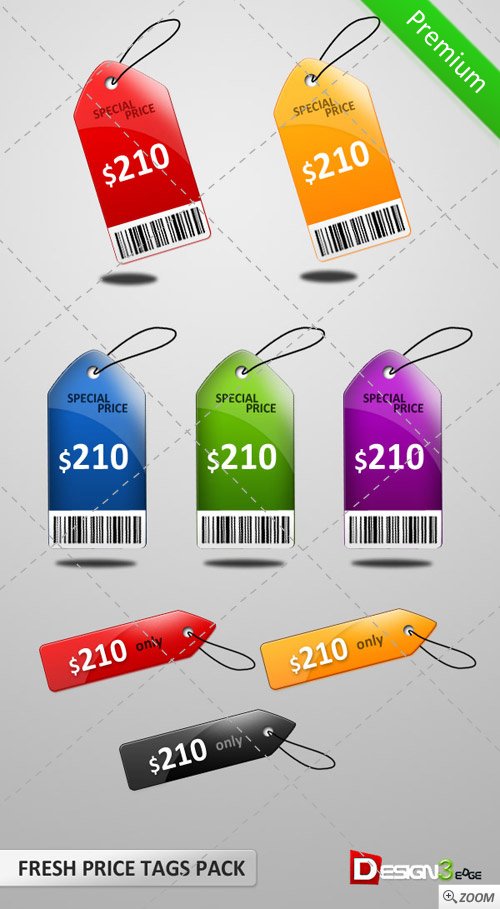 Fresh Price Tags Pack