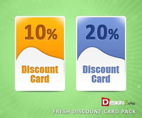 Fresh Discount Card Pack