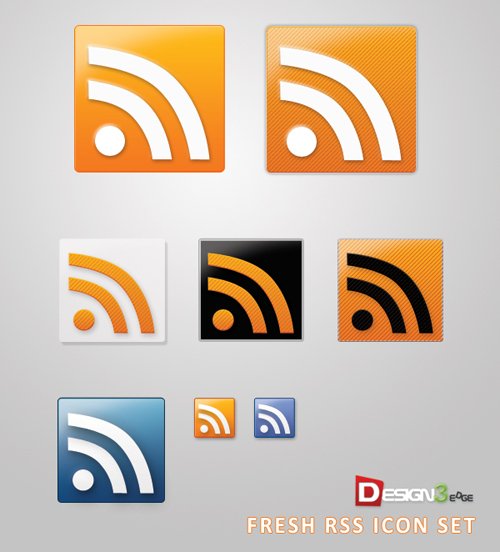 Fresh RSS Icon Set