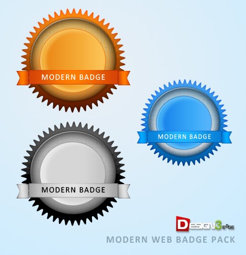 Modern Web Badge Pack