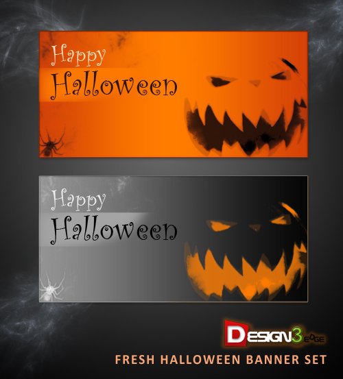 Fresh Halloween Banner Set