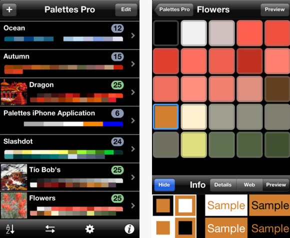 Palettes