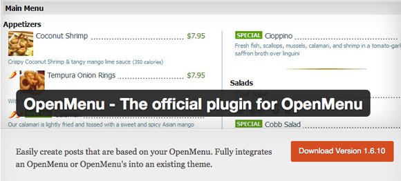 Open Menu