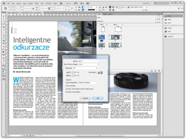 Adobe InDesign CS6 Screenshot