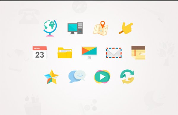Flat Icon Set