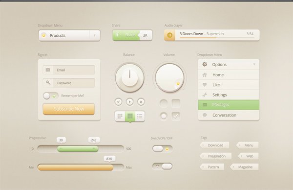 Light UI Kit