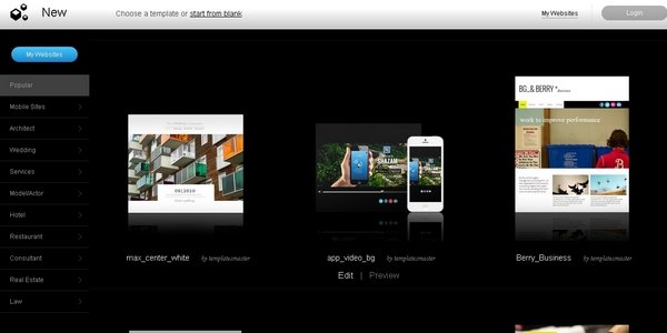 Website Builder Website