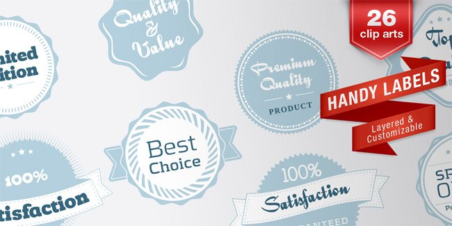 50+ Readymade Handy & Smart Labels Deal