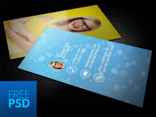 25+ Free PSD Business Card Templates