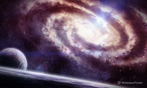 Bright Spiral Galaxy