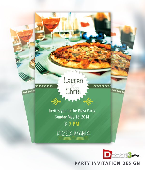 Party Invitation Design