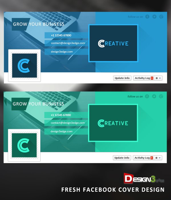 Fresh Facebook Cover Design