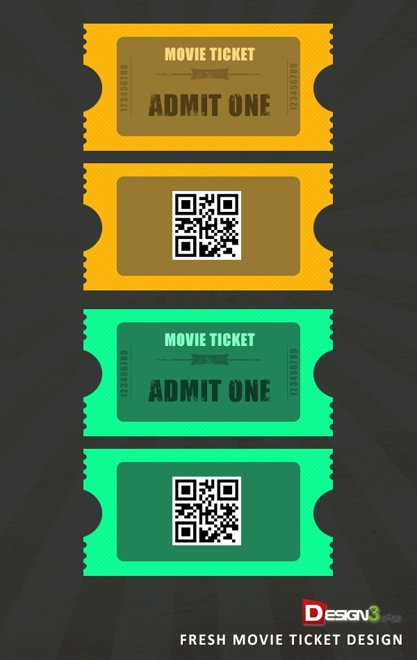 fresh-movie-ticket-design