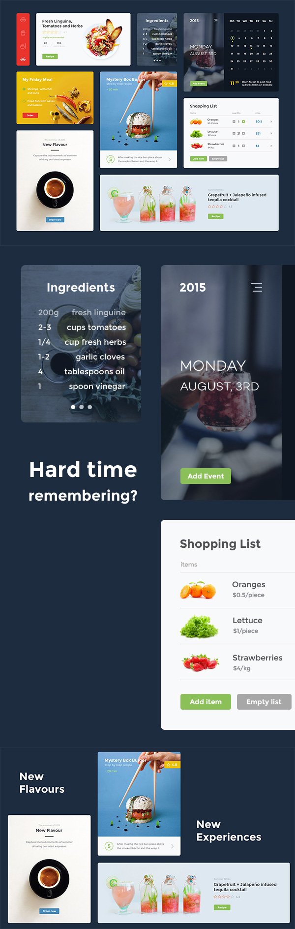 Food-Drink-UI-Kit