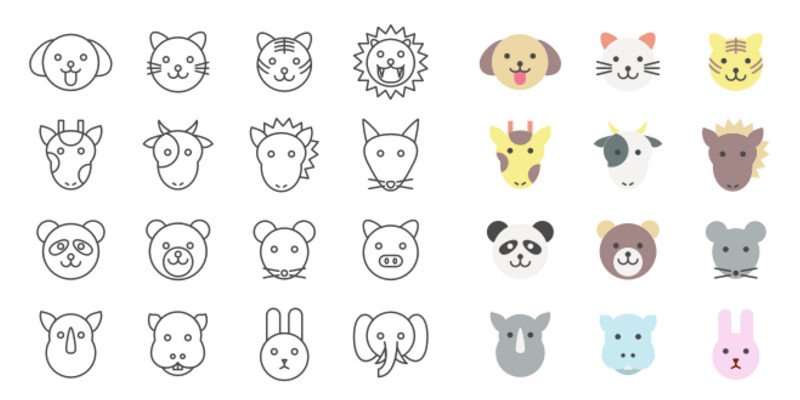 animal-icons-sketch-freebie-resource
