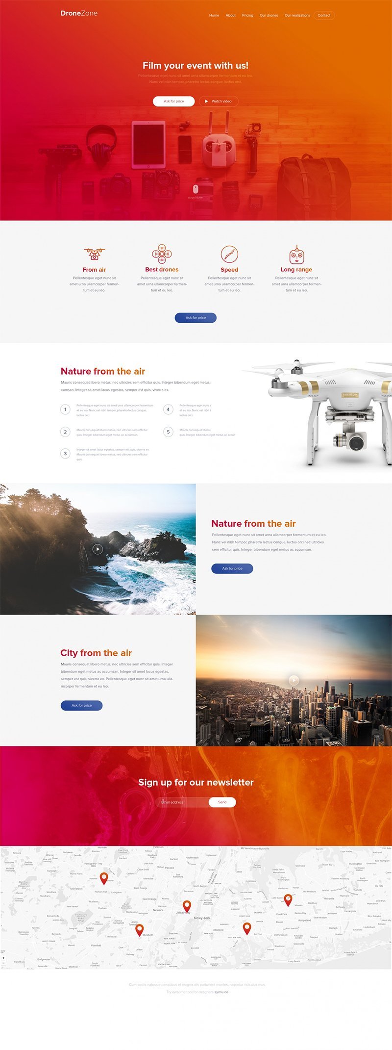 Drone-PSD-Template