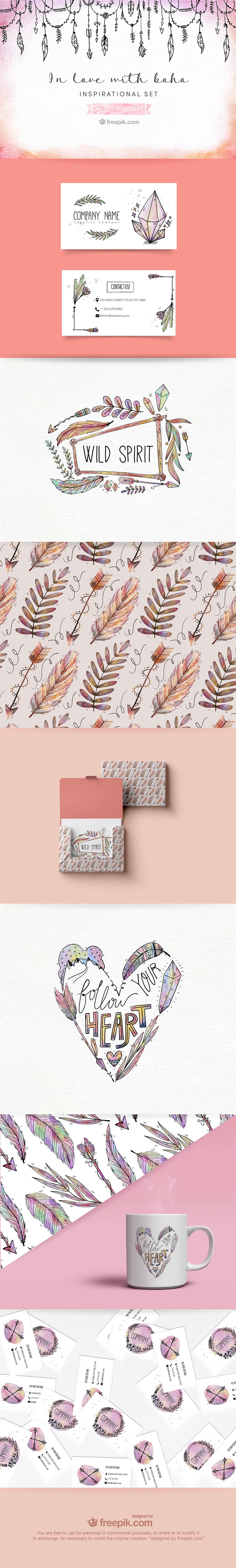 Boho Style Inspirational Set