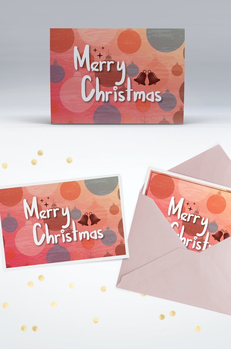 Merry Christmas Card Design